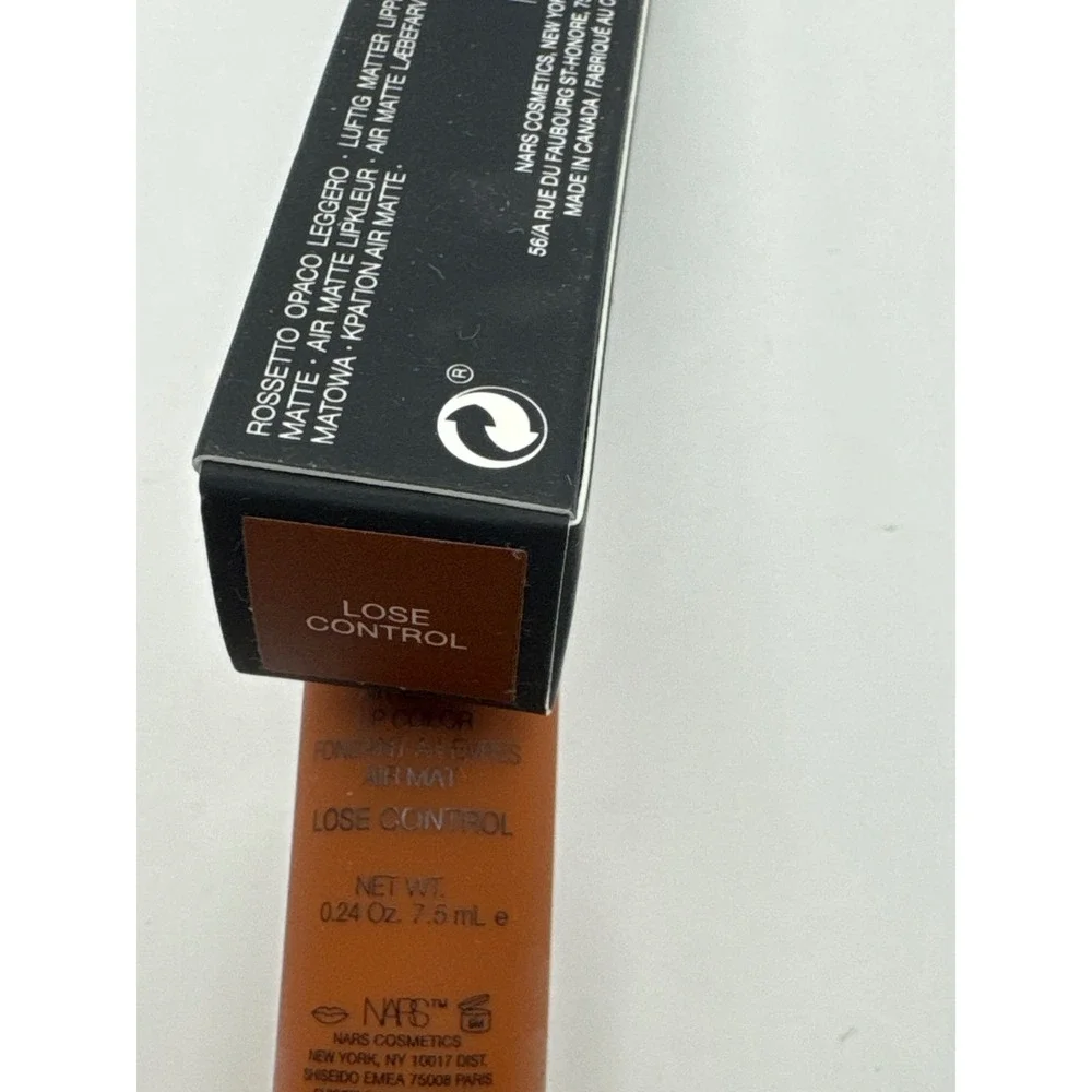 NARS Air Matte Lip Color Lose Control 0.24 Oz 7.5 mL Full Size Matte Finish BNIB